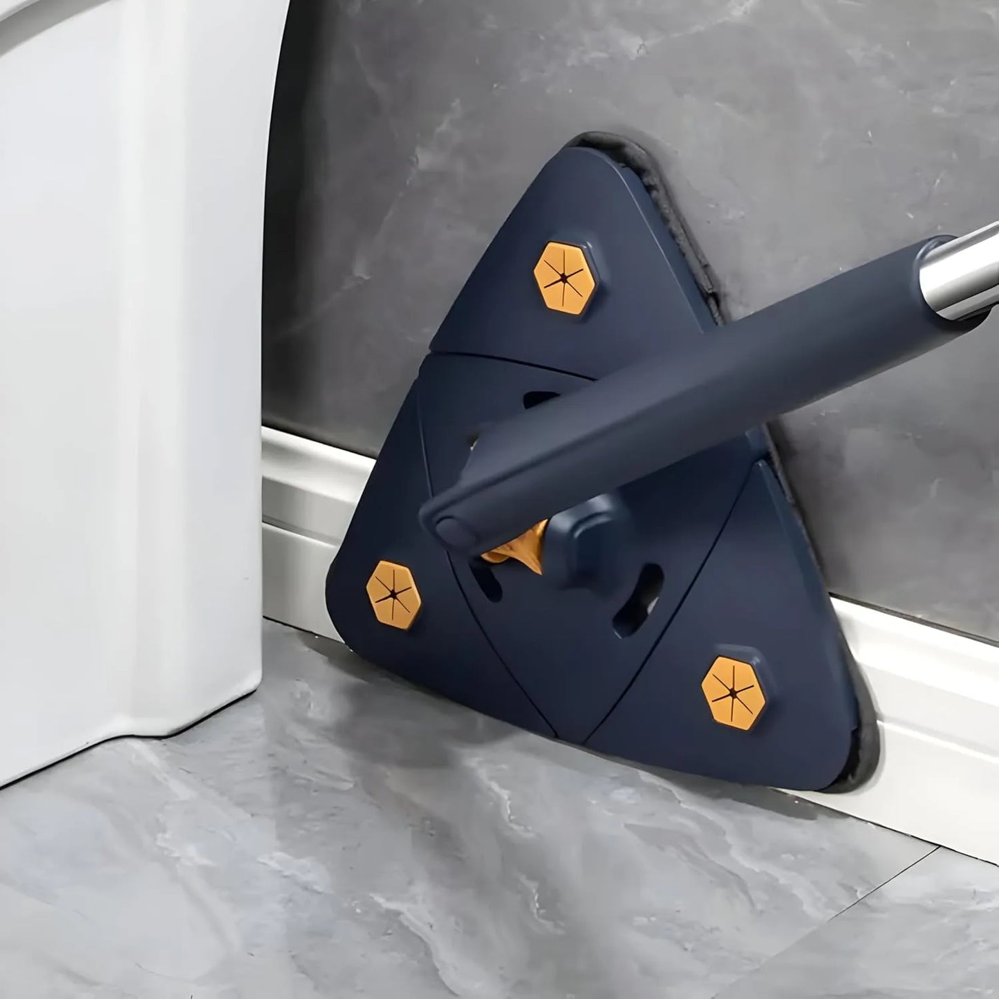 Trapeador Triangular Extensible Limpia360™ - Limpieza sin esfuerzo en cada esquina Click Listo