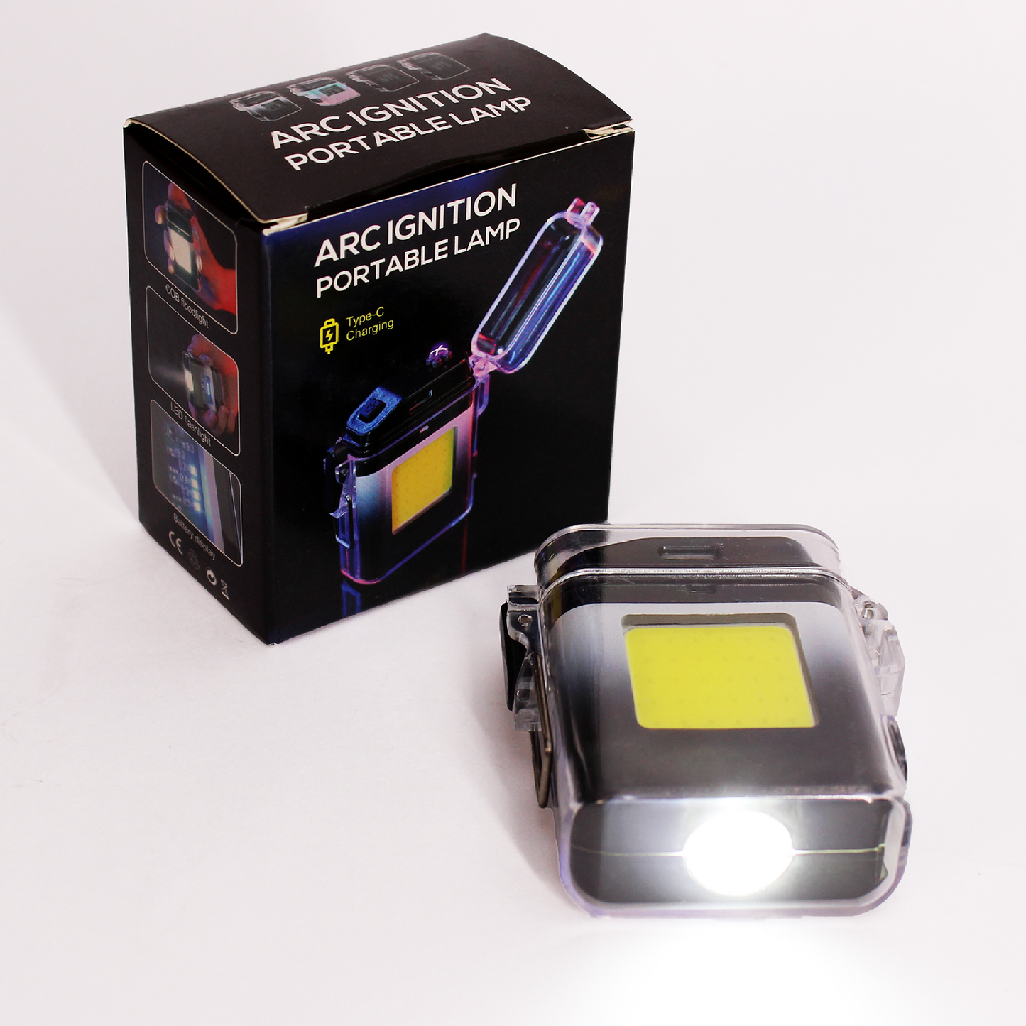 Encendedor de Plasma  2 en 1 - Fuego y luz, siempre a tu alcance.