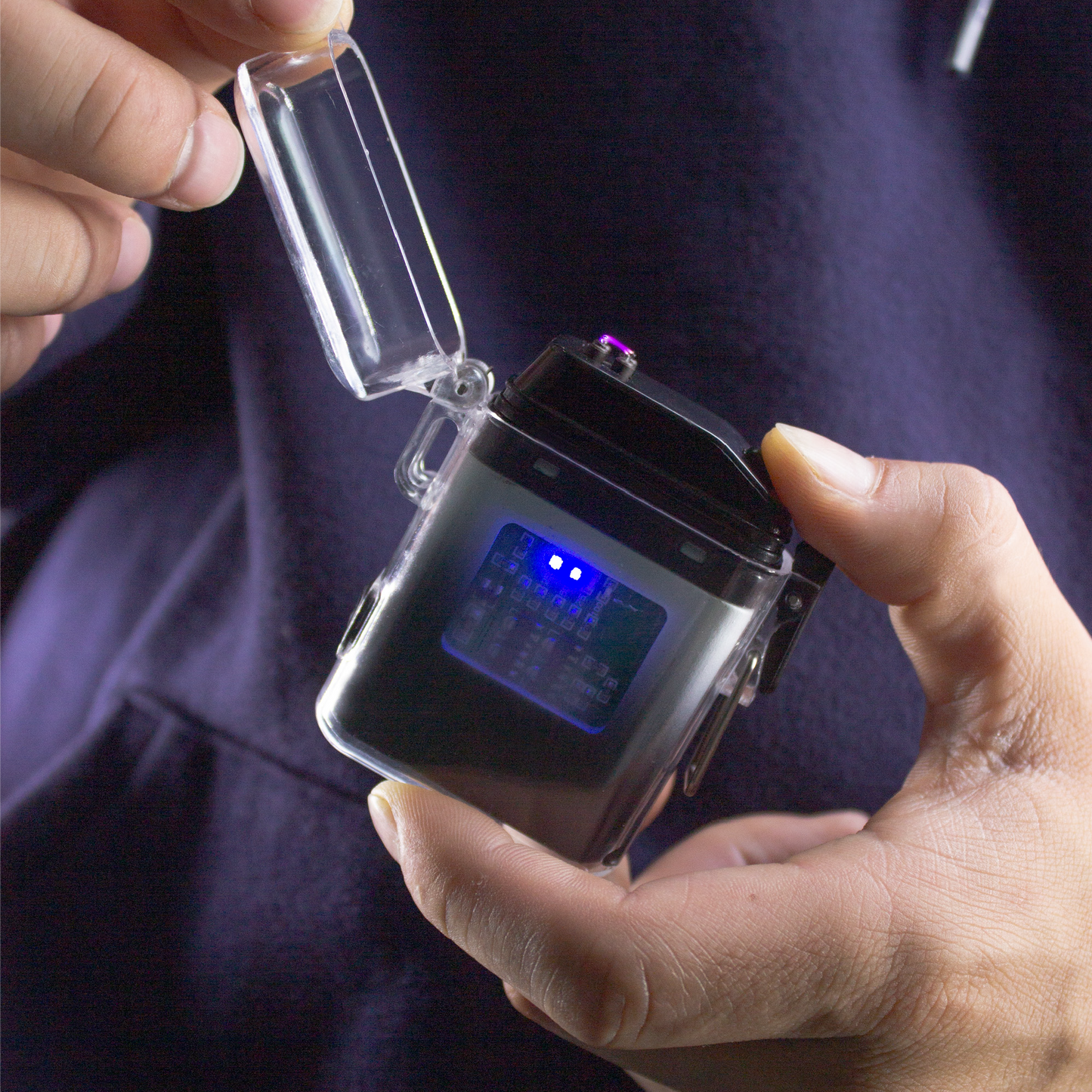 Encendedor de Plasma  2 en 1 - Fuego y luz, siempre a tu alcance.