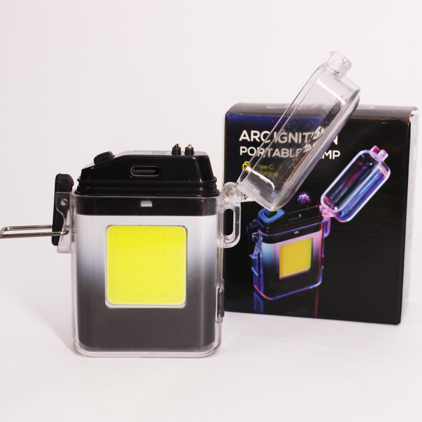 Encendedor de Plasma  2 en 1 - Fuego y luz, siempre a tu alcance.