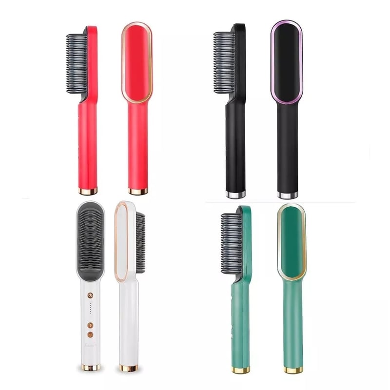 Cepillo Alisador 4 en 1 - ¡Peina, alisa, seca y da forma en minutos!