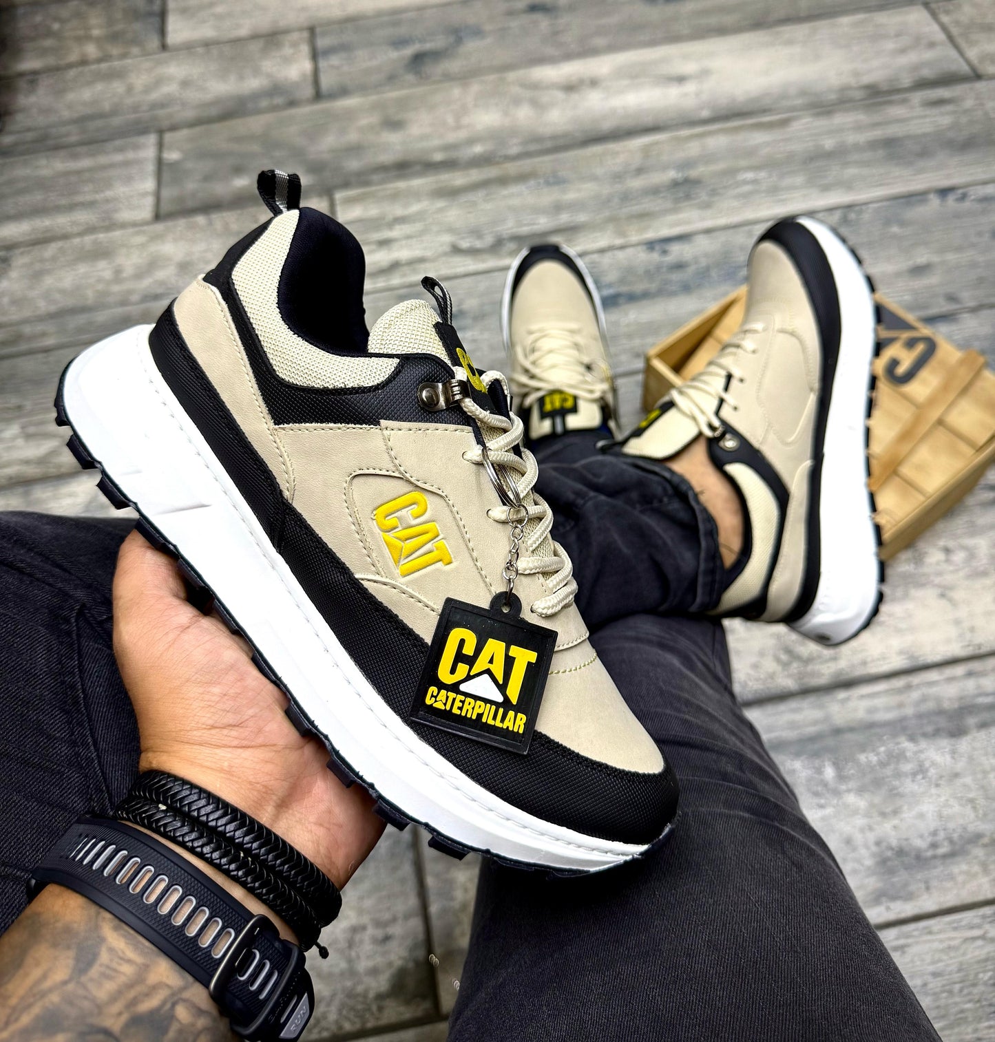 TENIS CAT FALCON CABALLERO - LANZAMIENTO 2025 + ENVÍO GRATIS