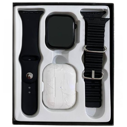 Combo T900 Suit:  Smartwatch Series 8 + Auriculares Pods Pro - Tecnología y Estilo