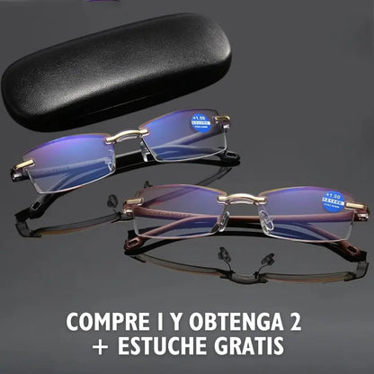 Gafas de Lectura TR90 Pro Titanium - ¡COMPRA 1 Y LLEVA 2 + ESTUCHE, PAÑO Y ENVÍO GRATIS!