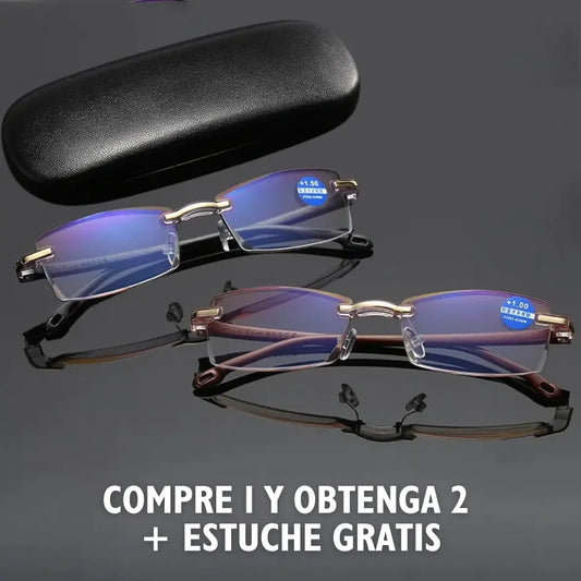 Gafas de Lectura TR90 Pro Titanium - ¡COMPRA 1 Y LLEVA 2 + ESTUCHE, PAÑO Y ENVÍO GRATIS!
