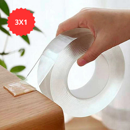 GripFix™ - Cinta Doble Faz Lavable Y Reutilizable - COMPRA 1 Y LLEVA 3 + ENVÍO GRATIS SOLO HOY