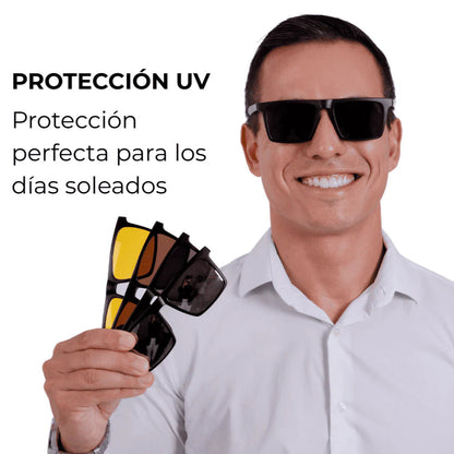 Gafas de Sol con Protección UV 6 en 1 + REGALO GRATIS Click Listo