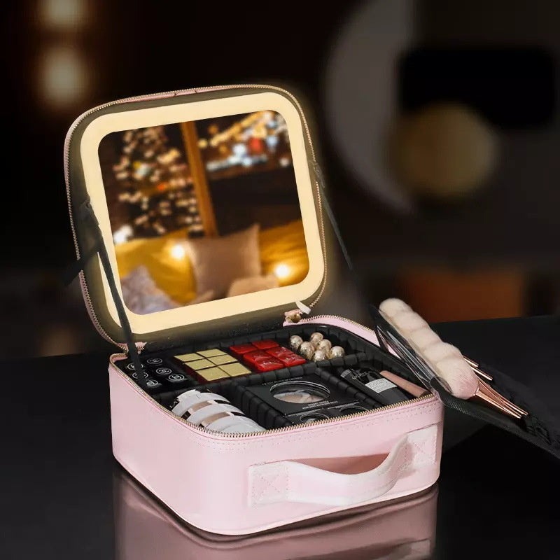 Estuche de Cosméticos con Espejo MakeBeauty® - APROVECHA EL DESCUENTO LLEVÁNDOTE MÁS UNIDADES + ENVÍO GRATIS SÓLO HOY