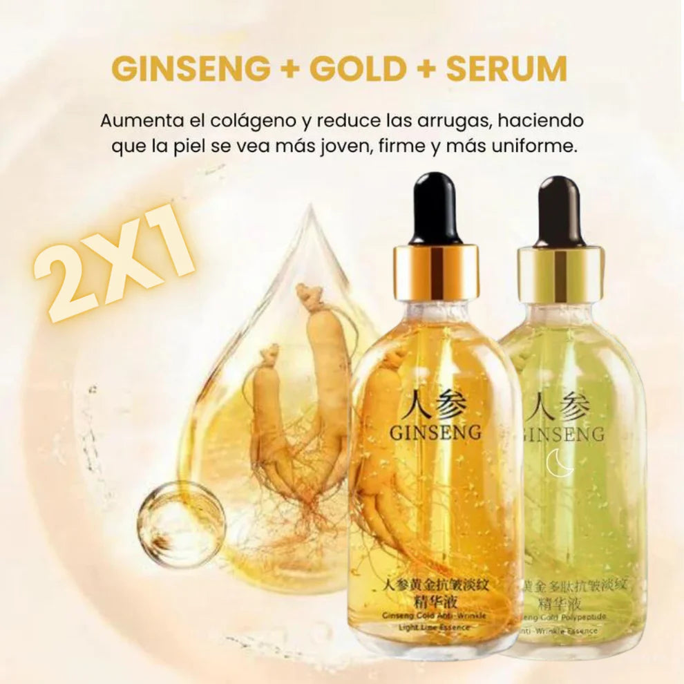 VitalGinseng Día & Noche: Serum Rejuvenecedor  - ¡OFERTA 2 X 1 + ENVÍO GRATIS SOLO HOY!
