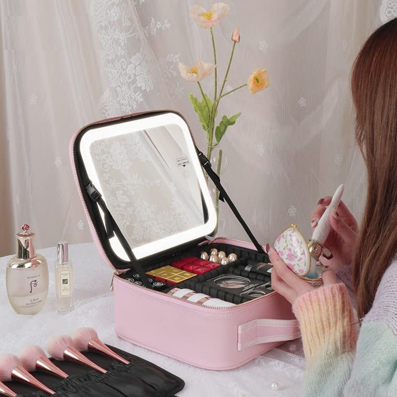 Estuche de Cosméticos con Espejo MakeBeauty® - APROVECHA EL DESCUENTO LLEVÁNDOTE MÁS UNIDADES + ENVÍO GRATIS SÓLO HOY