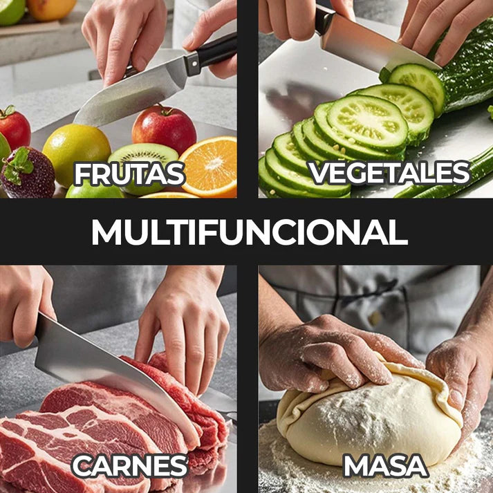 TITANBOARD® - Tabla de Picar de 100% Acero Inoxidable 29 x 20 cm.