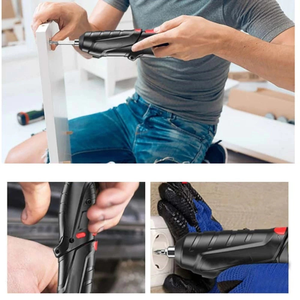 Destornillador Eléctrico Profesional con 47 piezas - ¡Rapidez y practicidad en su día a día!