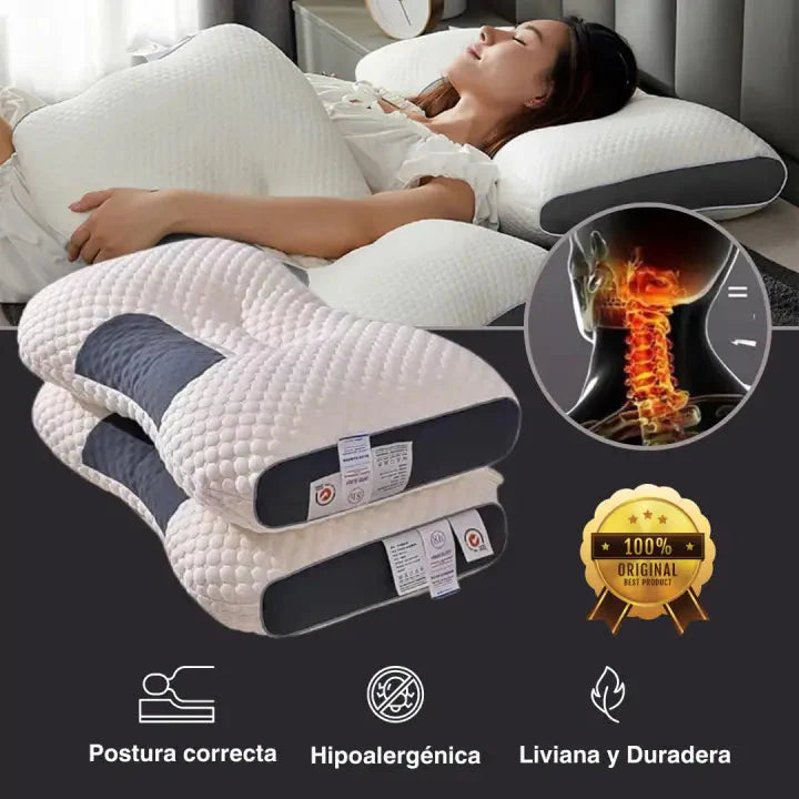 Almohada Cervical Ortopédica ErgoSleep - Descansa mejor, despierta renovado