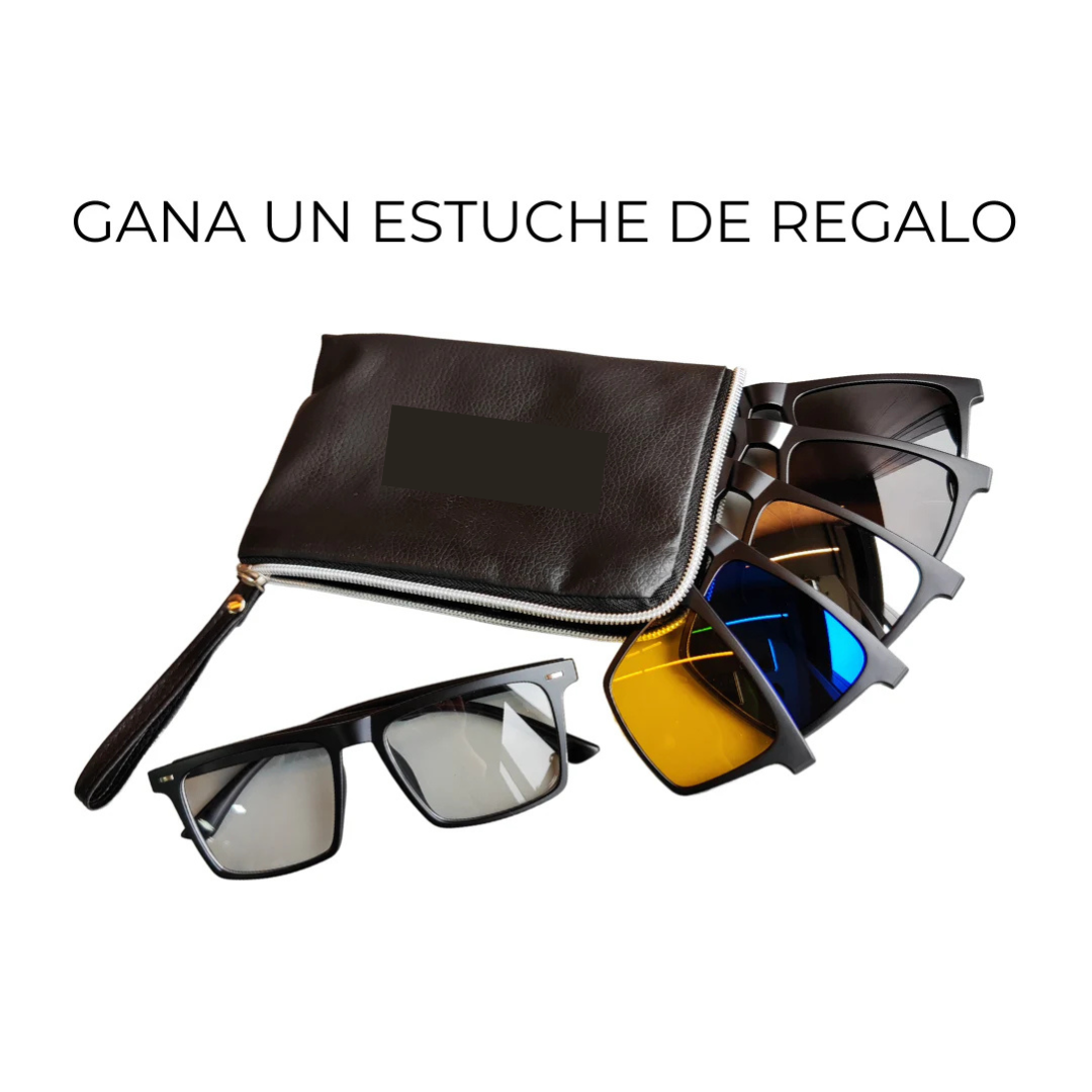 Gafas de Sol con Protección UV 6 en 1 + REGALO GRATIS Click Listo