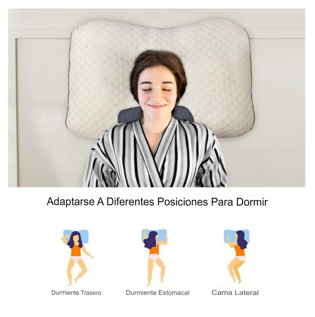 Almohada Cervical Ortopédica ErgoSleep - Descansa mejor, despierta renovado