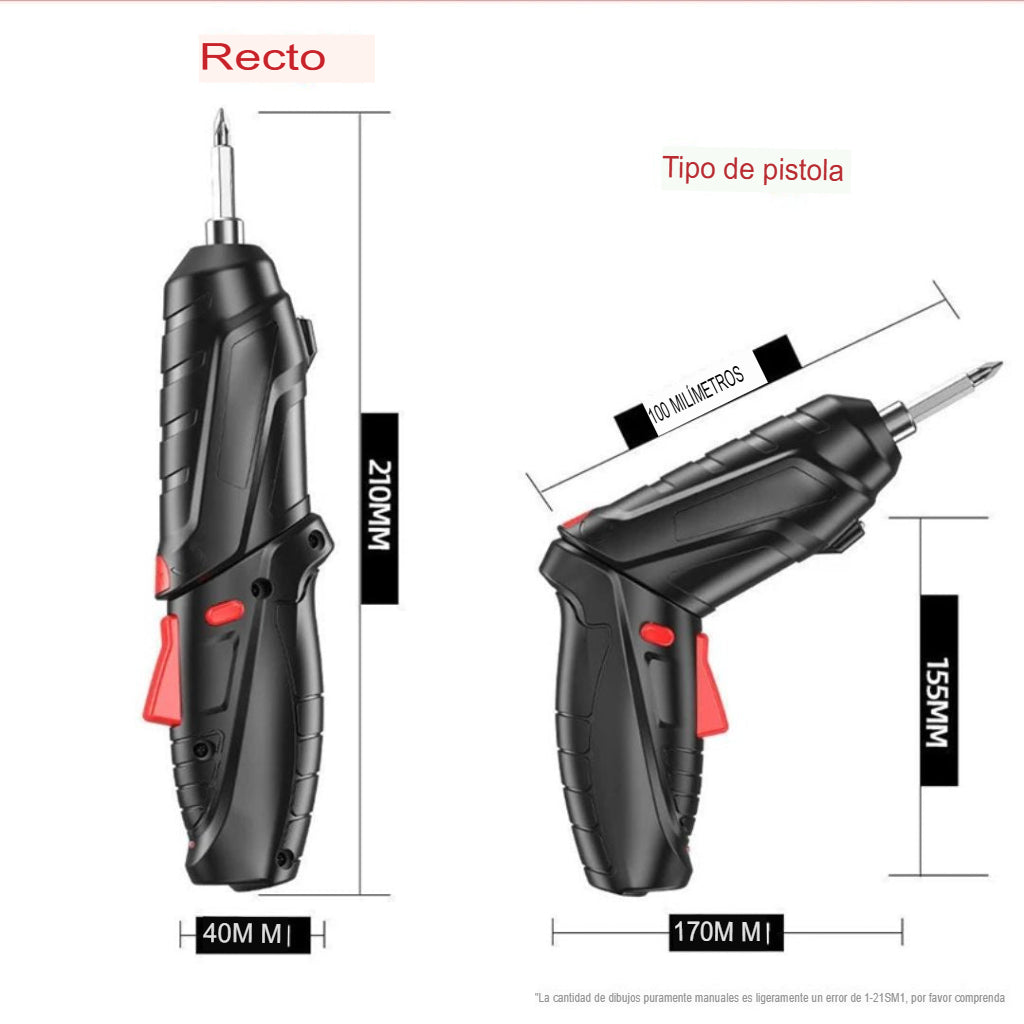 Destornillador Eléctrico Profesional con 47 piezas - ¡Rapidez y practicidad en su día a día!